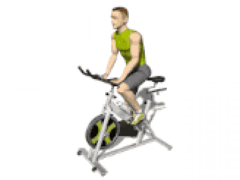 standing stationary bike